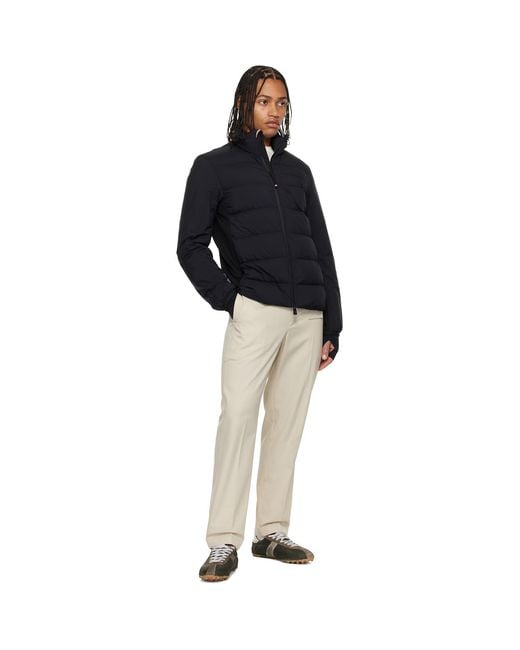 Moncler Black Araripe Mid-Layer Down Jacket for men