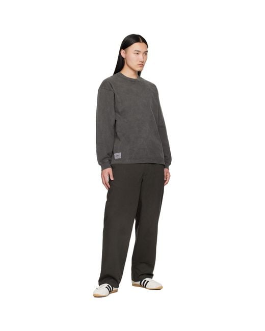 (w)taps Black Wrkt2001 Trousers for men