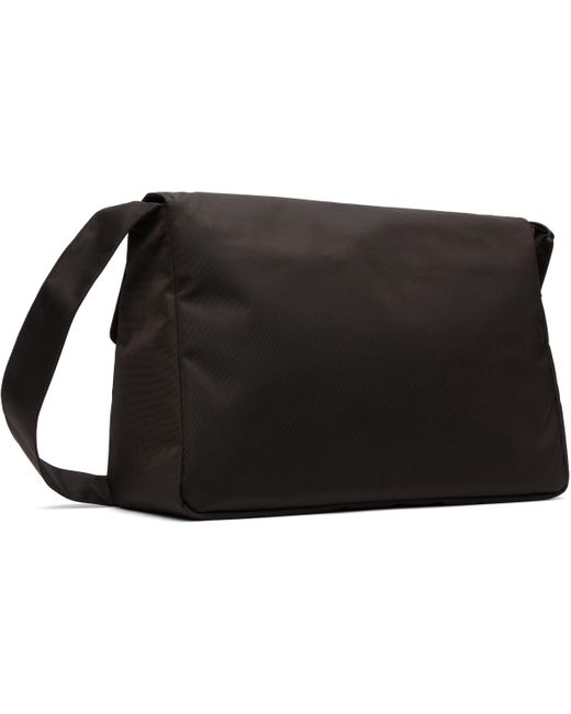 メンズ Marni ブラウン Cordura Cityscape クロスボディバッグ Black