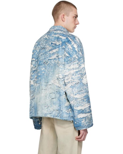 DIESEL Blue J-alston Jacket for men