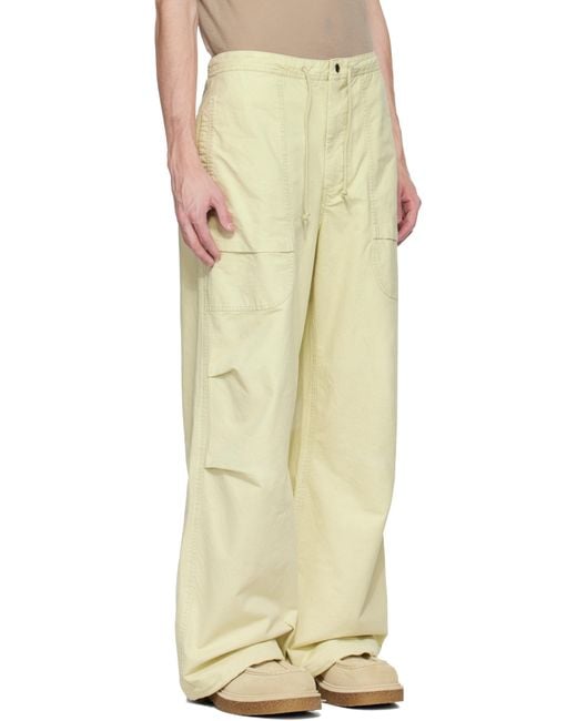 Entire studios Natural Off- Barren Cargo Trousers for men