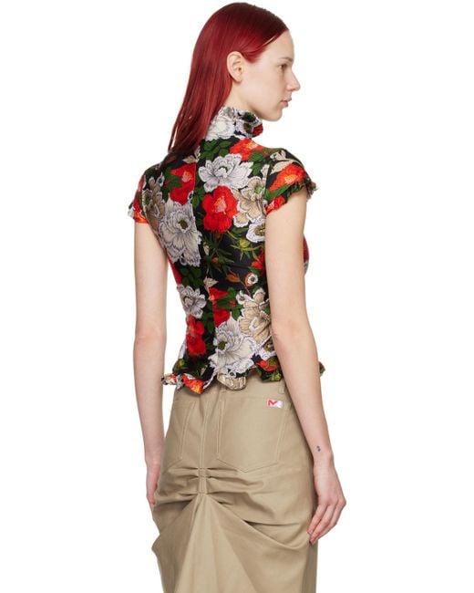 MERYLL ROGGE Multicolor Floral T-Shirt