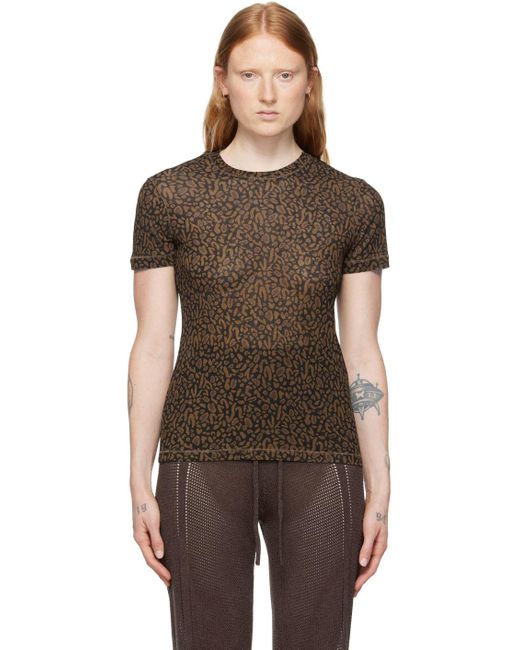 Nanushka Black Guy T-shirt