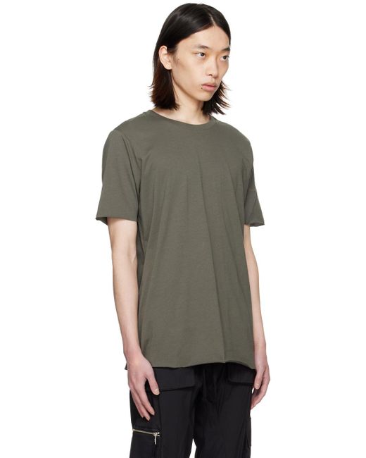 T-shirt m ts 784 vert Thom Krom pour homme en coloris Black