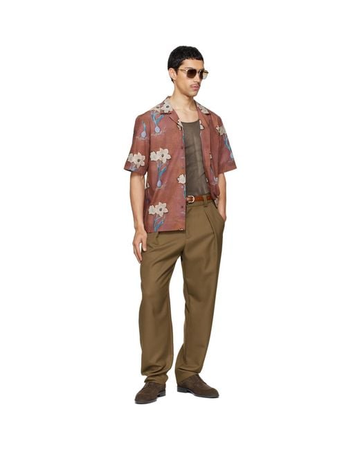 Paul Smith Red Regular Fit Shirt for men