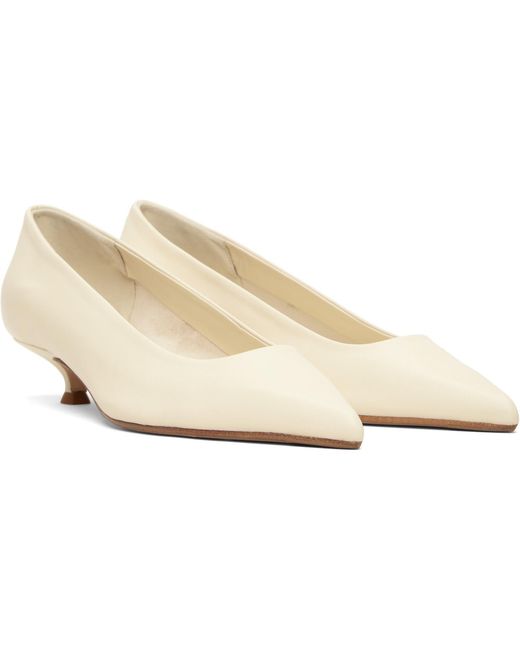 Aeyde Black Off- Cari Heels