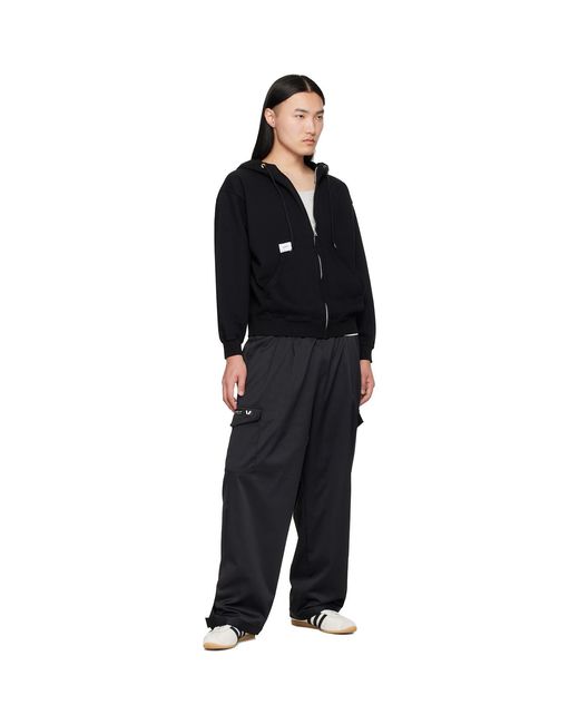 (w)taps Black Milt2601 Cargo Pants for men