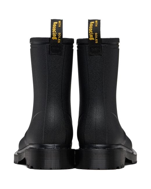 Dr. Martens Black 1460 Rain Waterproof Boots