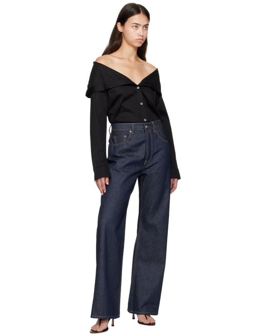 Acne Blue Regular Fit 2021F Jeans