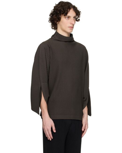 d*4様 homme plissé KINETIC SCULPTURE 2 黒 Black Kinetic Sculpture Jacket by HOMME PLISSÉ ISSEY MIYAKE on Sale