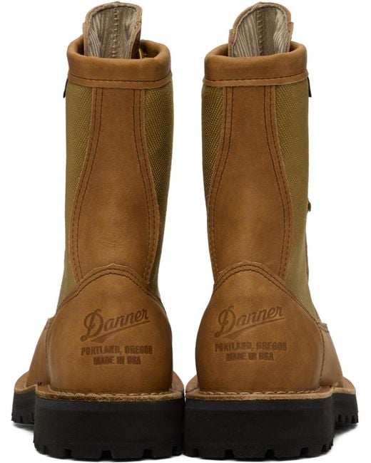 Danner Brown Danner Light Revival Leather Boots for men