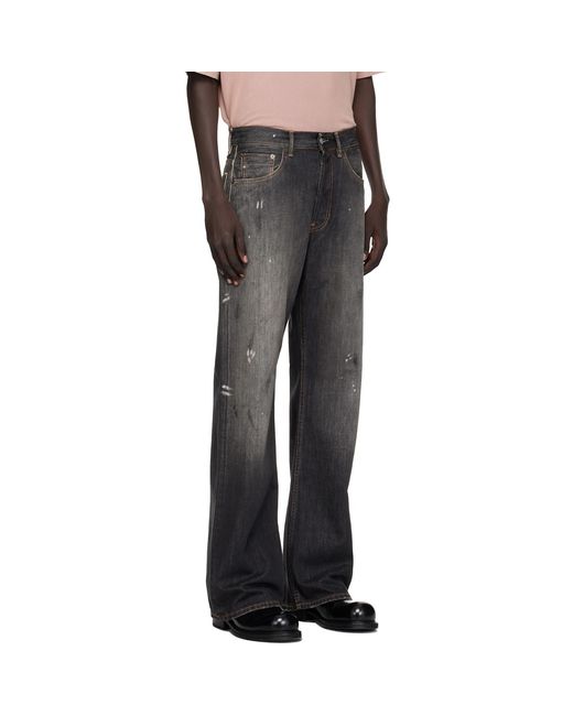 Acne Black Regular Fit 2021M Jeans for men