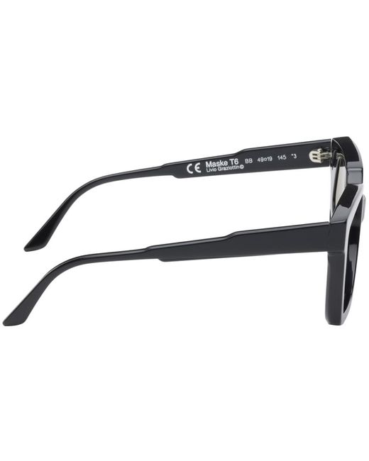 Kuboraum Black T6 Sunglasses for men