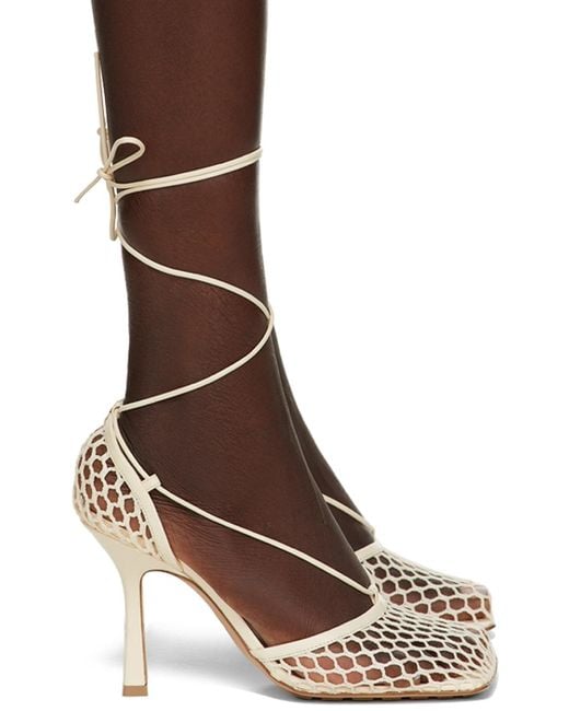 Bottega Veneta Brown Stretch Heels