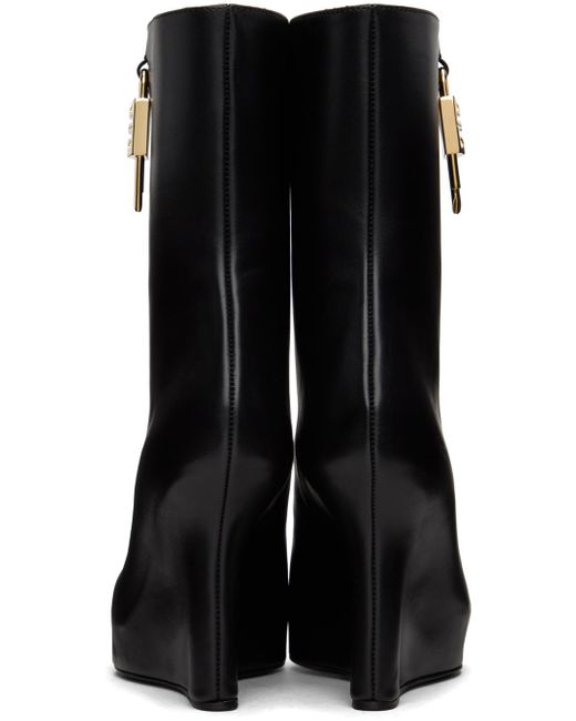 【関税込み】Givenchy ブラック G-Lock アンクルブーツ GIVENCHYブラック G-Lock アンクルブーツ