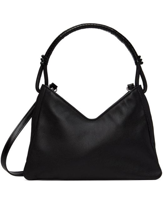 STAUD Leather Valerie Shoulder Bag in Black | Lyst
