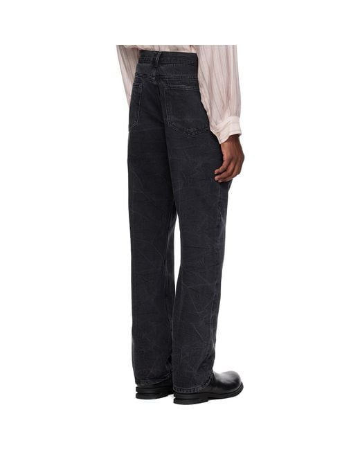 MMIC Black Roadie Jeans for men