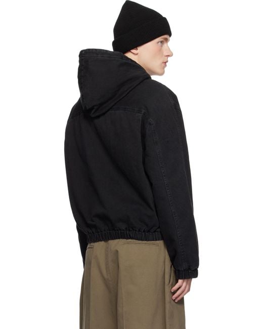 Axel Arigato Black Moss Padded Jacket for men