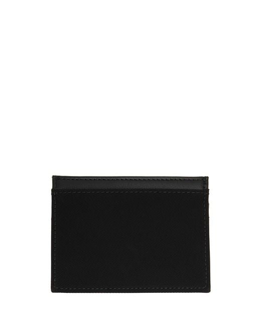 Vivienne Westwood Black Orb Flat Card Holder for men