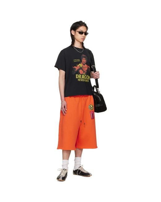 Lu'u Dan Black Bruce Lee X Lựu Đạn Athletic T-Shirt for men