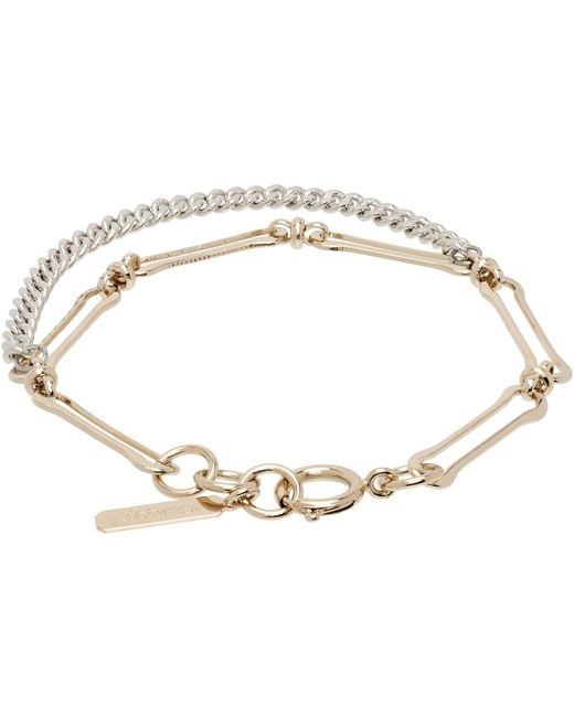 Justine Clenquet Black Pixie Bracelet for men