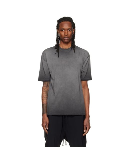 Thom Krom Gray Ts 986 T-Shirt for men