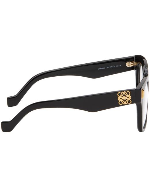 Loewe Black Anagram Glasses
