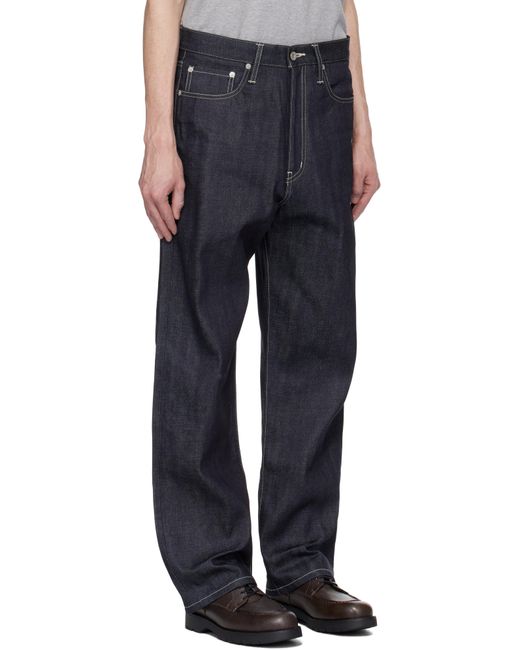 Neighborhood Blue Rigid Dp Basic Jeans for men