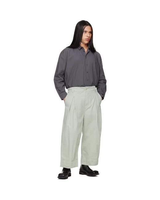 Toogood Multicolor Taupe 'The Etcher' Trousers for men