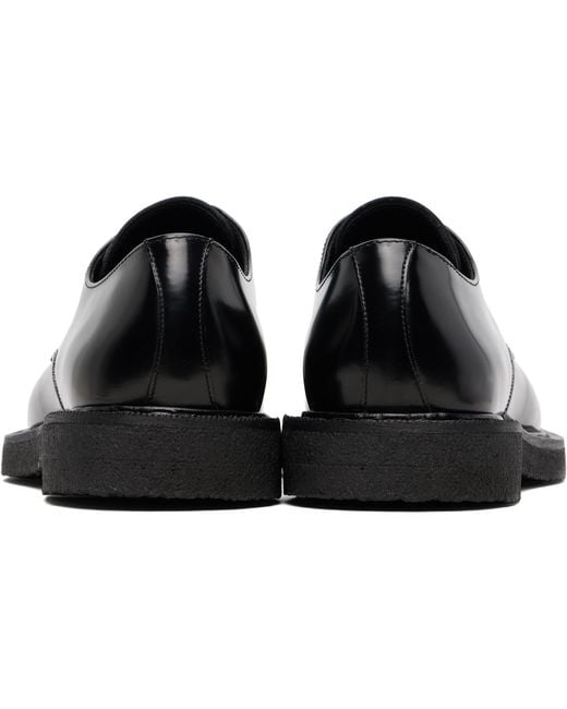 A.P.C. Black 'Les Derbies' Derbys for men