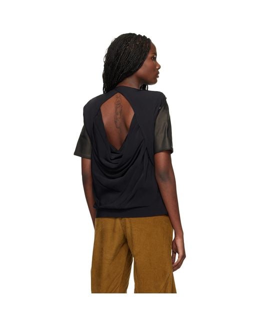 Ecco Black Kiko Kostadinov Edition Eero T-Shirt