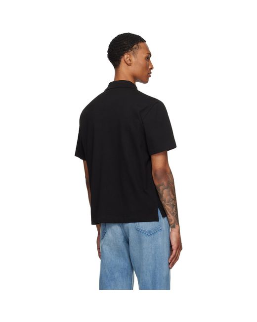 Moncler Black Archivio Creativo Polo for men