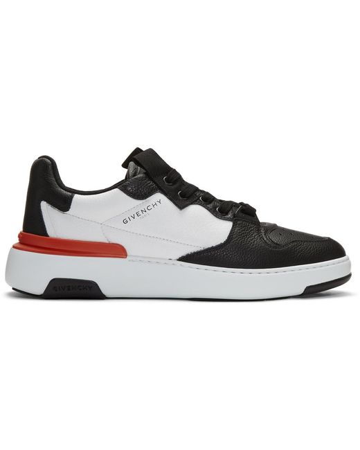 Givenchy Black Wing Low Sneakers for men
