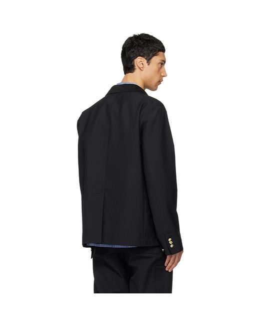 メンズ Sacai ブラック Carhartt Wipエディション Suiting & Duck