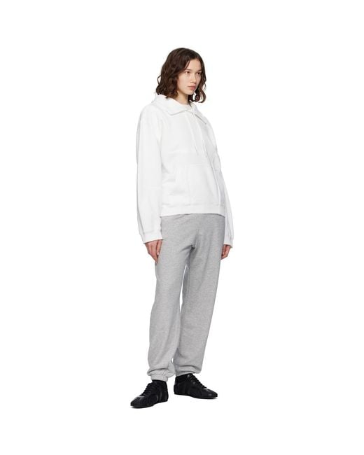 MM6 by Maison Margiela Black Logo Sweatpants