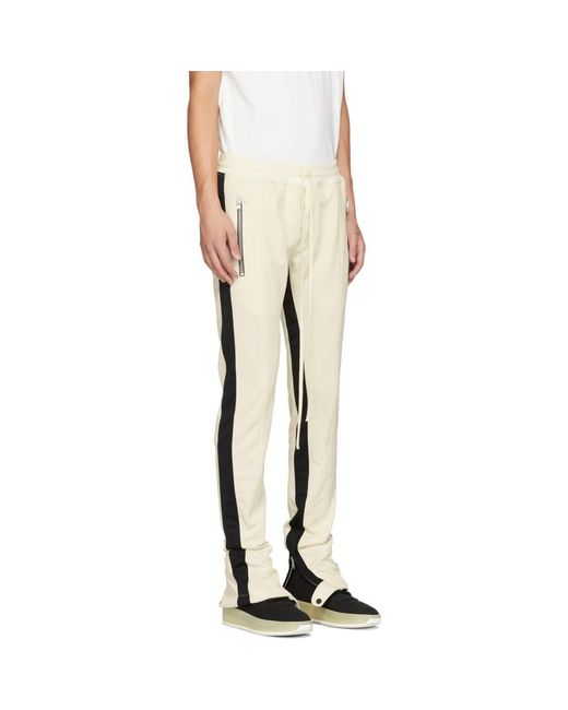 Fear Of God White Double Stripe Track Pants for Men | Lyst