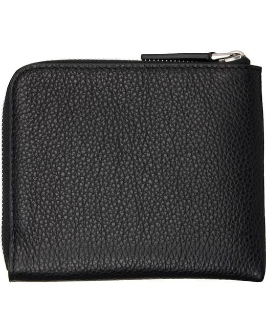 Marni Black Zip Around Wallet for men
