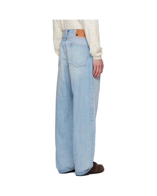 Jean Ample Bleu vowels pour homme en coloris Blue