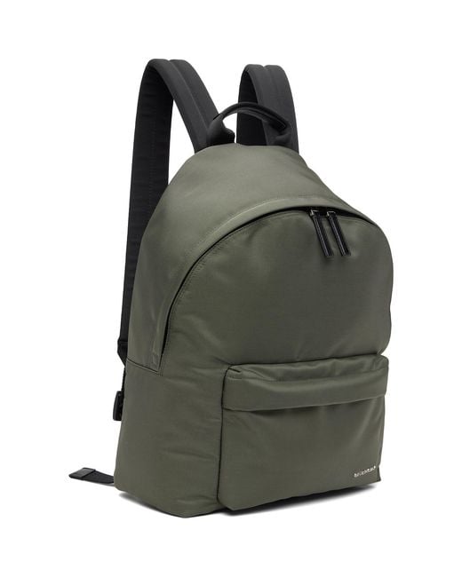 Givenchy Gray Khaki Essential U Nylon Backpack for men