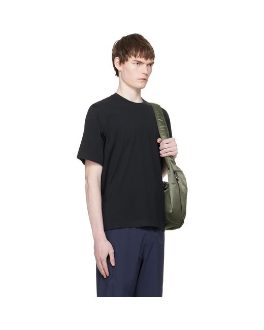 Veilance Black Metron S/S T-Shirt for men