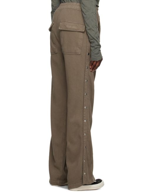 Rick Owens Multicolor Gray Pusher Lounge Pants