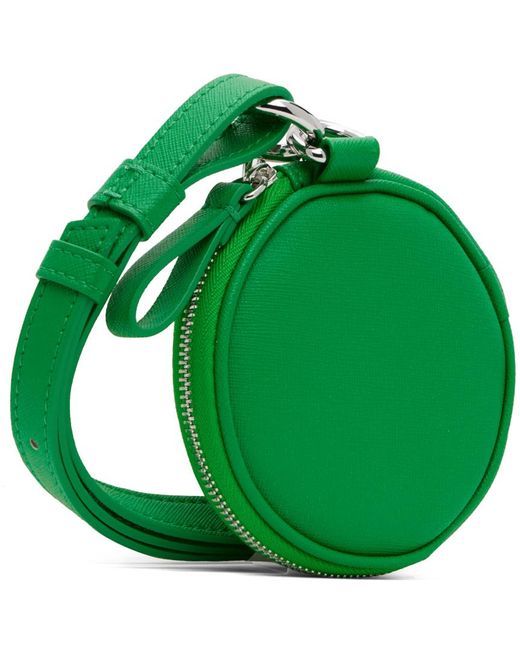 Pochette pour téléphone verte en cuir synthétique à dragonne Vivienne Westwood pour homme en coloris Green