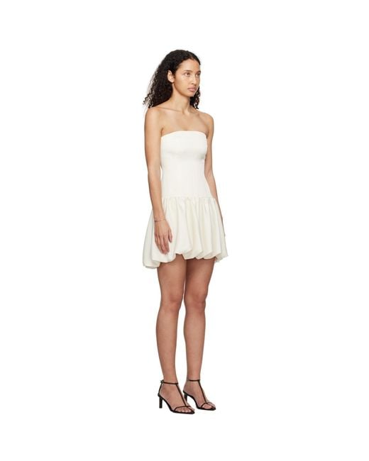 Beaufille Black Off- Maro Minidress