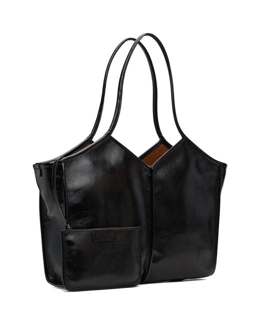 Hereu Black Calella Squared Tote for men