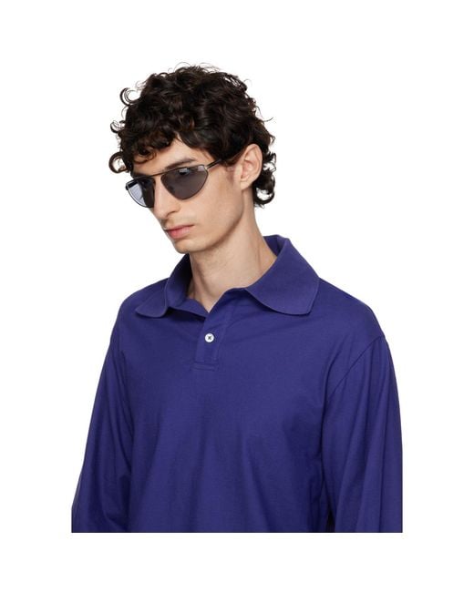 Tom Ford Gray Gunmetal Parker Sunglasses for men