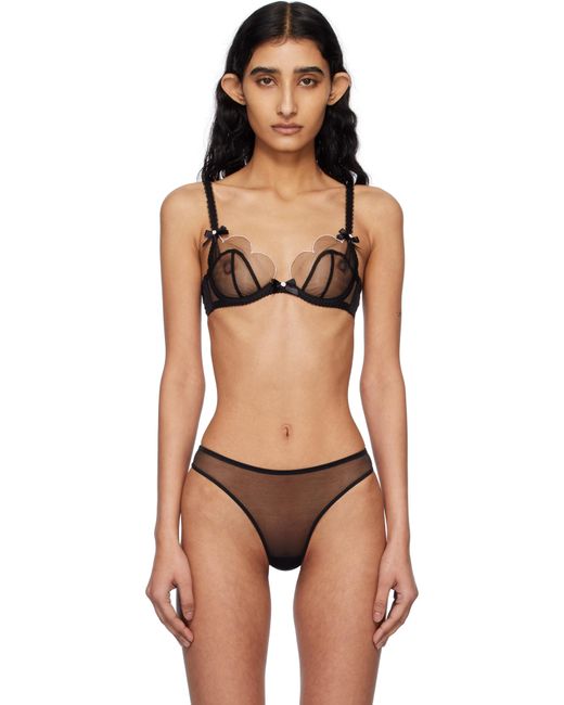 Agent Provocateur Black Lorna Bra