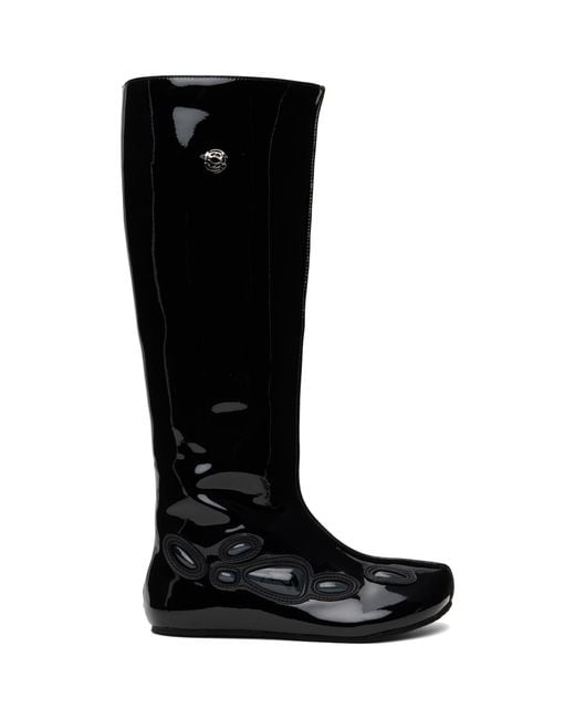 Rombaut Black Ssense Exclusive Alien Barefoot Tall Boots