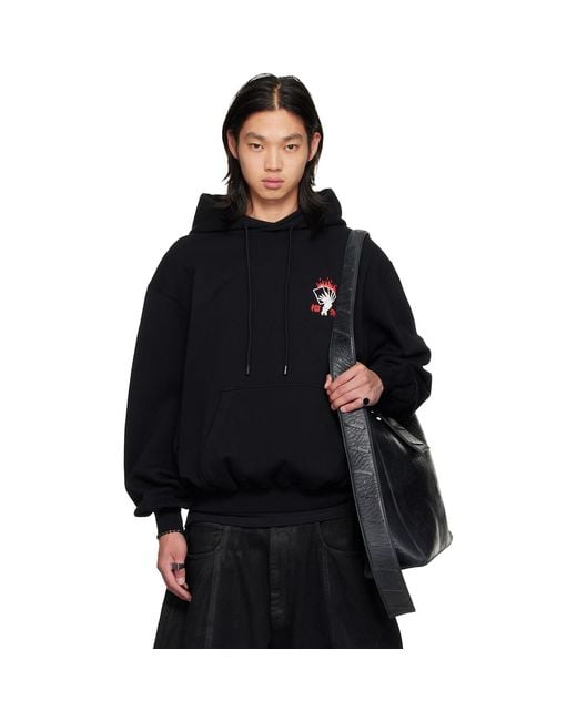 Lu'u Dan Black Aftermath Hoodie for men