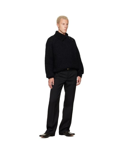 Isabel Marant Black Gibson Trousers for men
