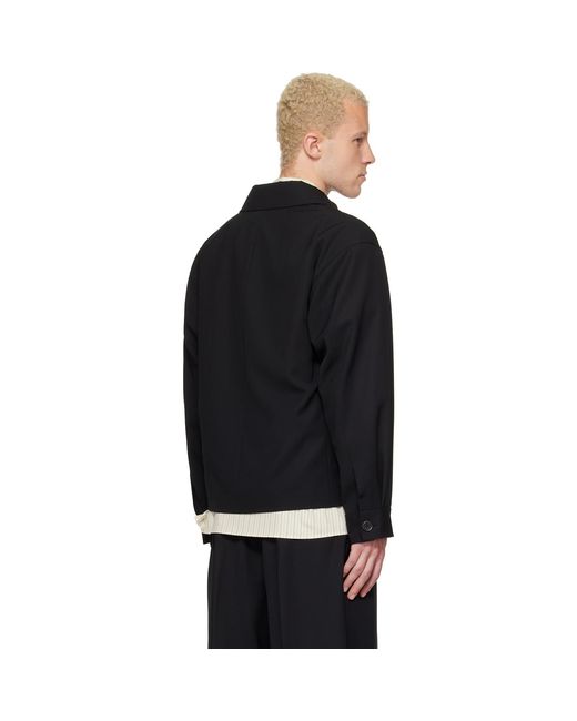 Helmut Lang Black Wardrobe Shirt Jacket for men